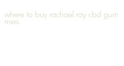 where to buy rachael ray cbd gummies