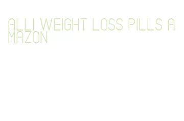 alli weight loss pills amazon