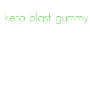 keto blast gummy