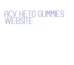 acv keto gummies website