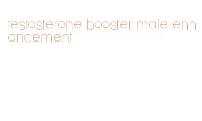 testosterone booster male enhancement