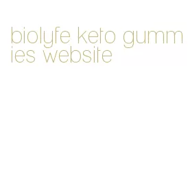 biolyfe keto gummies website