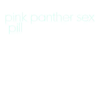 pink panther sex pill