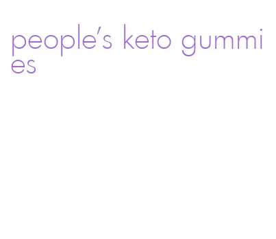 people's keto gummies