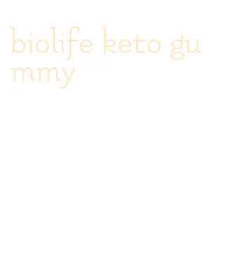 biolife keto gummy