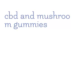 cbd and mushroom gummies
