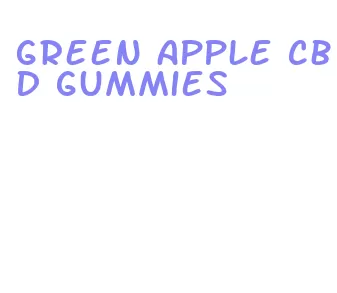 green apple cbd gummies