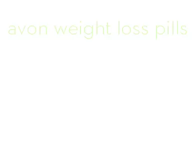 avon weight loss pills