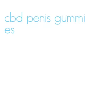 cbd penis gummies