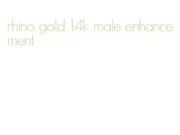 rhino gold 14k male enhancement