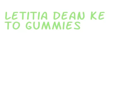 letitia dean keto gummies