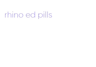 rhino ed pills