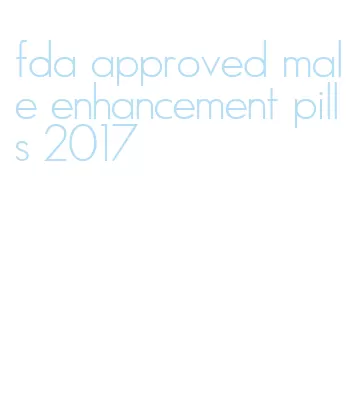 fda approved male enhancement pills 2017