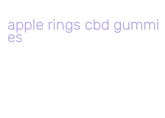 apple rings cbd gummies