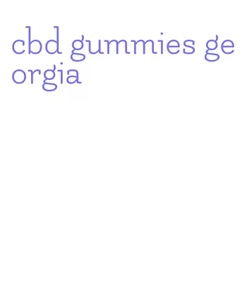 cbd gummies georgia