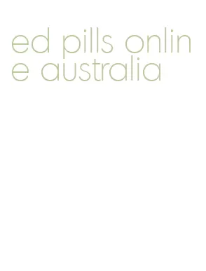 ed pills online australia