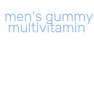 men's gummy multivitamin