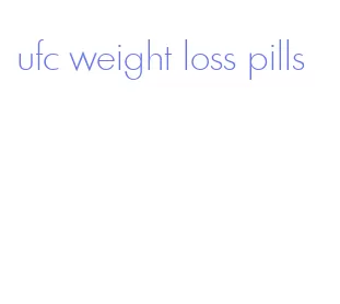 ufc weight loss pills