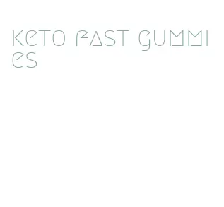 keto fast gummies
