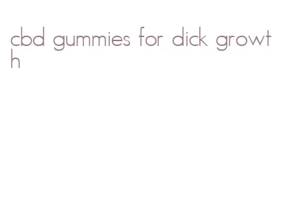 cbd gummies for dick growth
