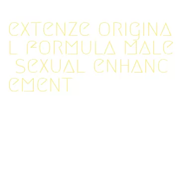 extenze original formula male sexual enhancement