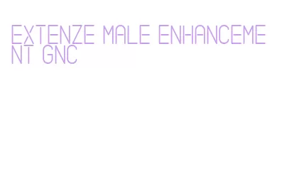 extenze male enhancement gnc