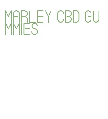 marley cbd gummies