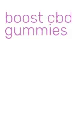boost cbd gummies