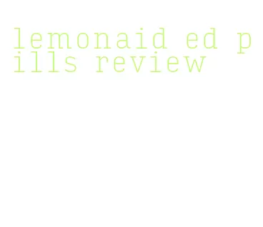 lemonaid ed pills review