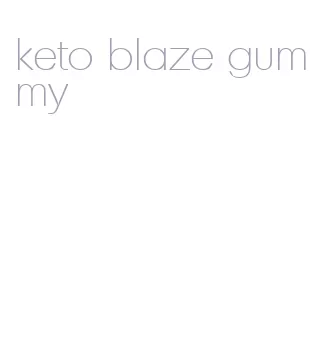 keto blaze gummy