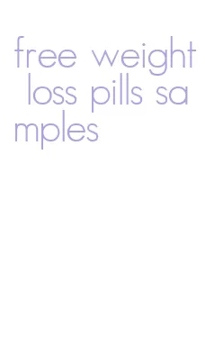 free weight loss pills samples