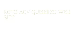 keto acv gummies website