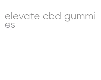 elevate cbd gummies