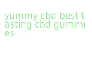 yummy cbd best tasting cbd gummies
