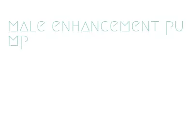 male enhancement pump
