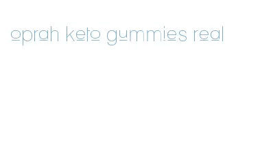 oprah keto gummies real