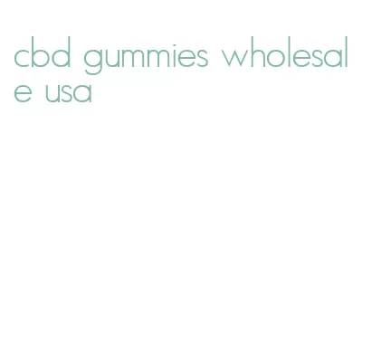cbd gummies wholesale usa