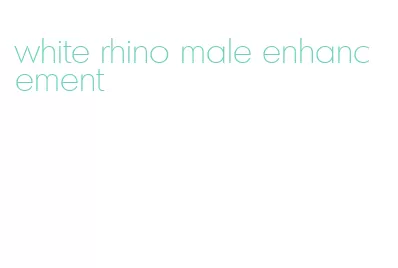 white rhino male enhancement