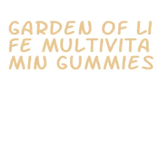 garden of life multivitamin gummies