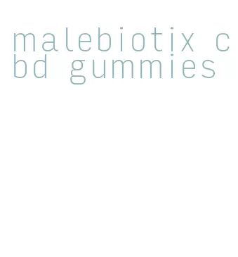 malebiotix cbd gummies