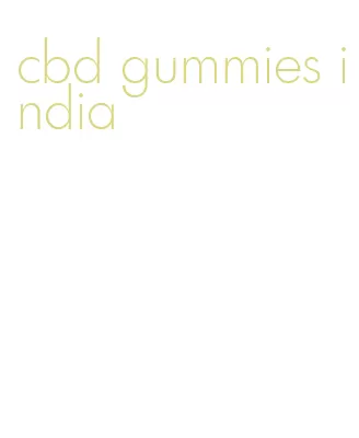 cbd gummies india