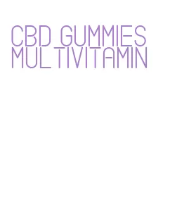 cbd gummies multivitamin