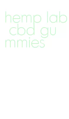 hemp lab cbd gummies