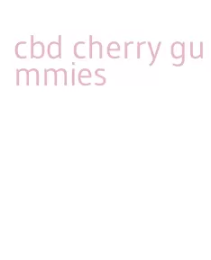 cbd cherry gummies