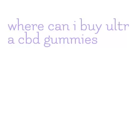 where can i buy ultra cbd gummies