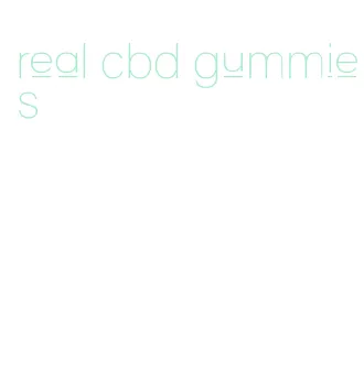 real cbd gummies