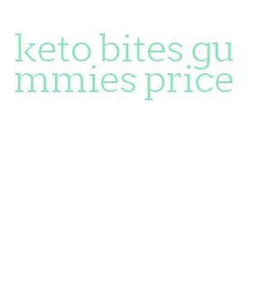 keto bites gummies price