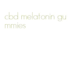 cbd melatonin gummies