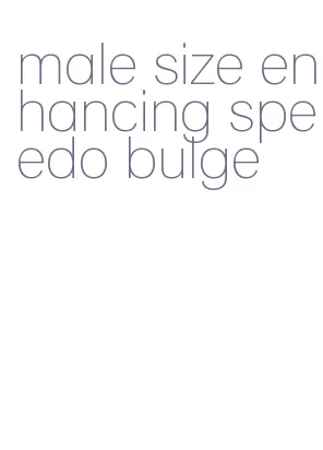 male size enhancing speedo bulge