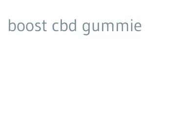 boost cbd gummie